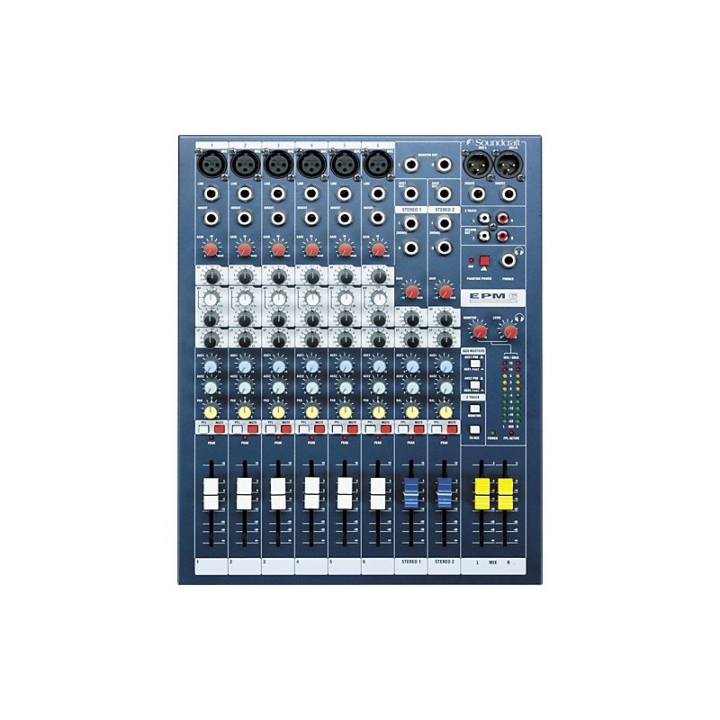 SOUNDCRAFT - Mezclador 6 canales
