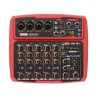 NOVIK - Consola Pasiva con Interfaz USB Rojo