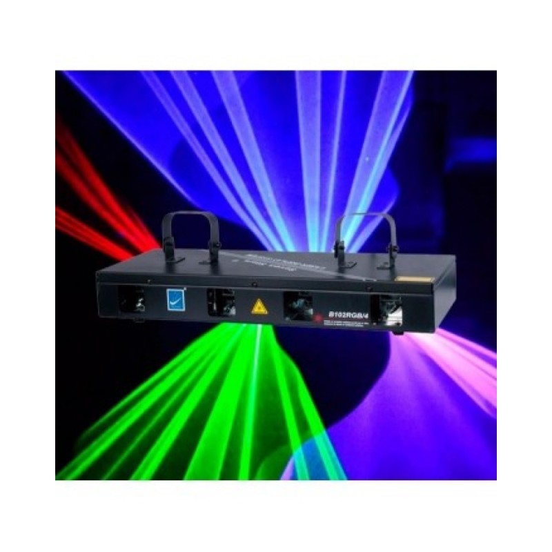 BIG DIPPER - LASER 4 SALIDAS, ROJO, VERDE, AZUL Y VIOLETA 680MW