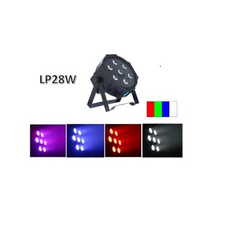 BIG DIPPER - MINI LED SLIM PAR 7x4W QUAD RGBW