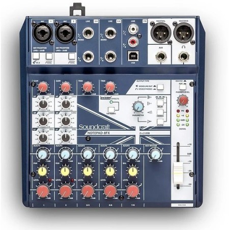 SOUNDCRAFT - Consola con Interfaz USB 