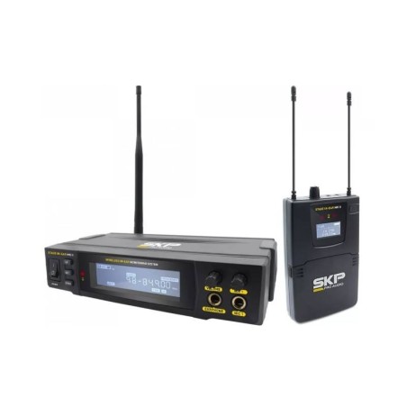SKP- Sistema De monitoreo In Ear Profesional Multifrecuencia UHF