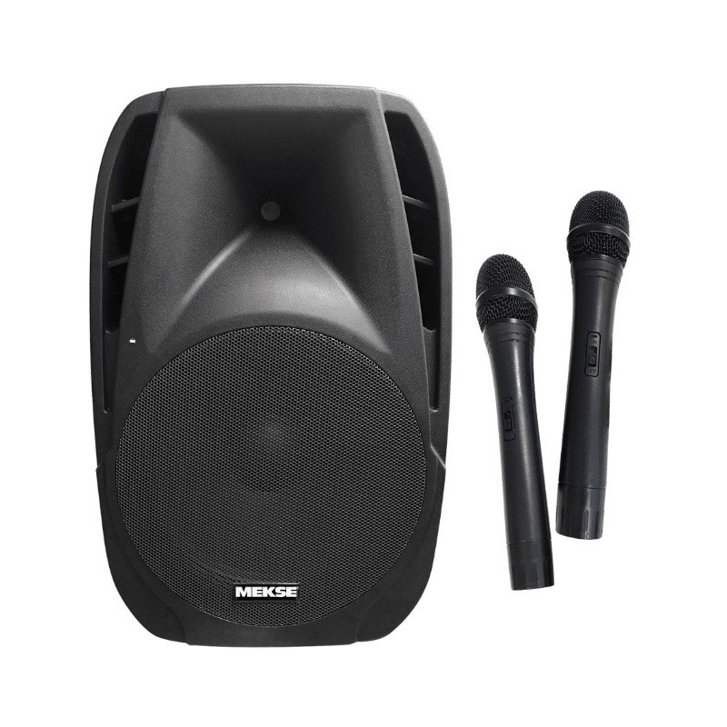 MEKSE- Caja acustica sistema 15" portable