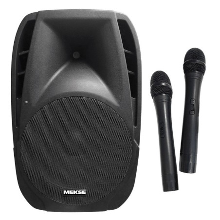 MEKSE- Caja acustica sistema 15" portable