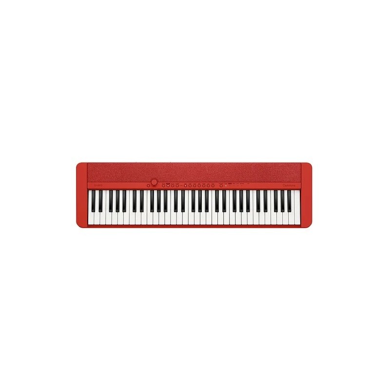 CASIO - Teclado CasioTone Rojo, incluye transformador