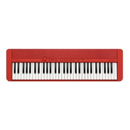 CASIO - Teclado CasioTone Rojo, incluye transformador