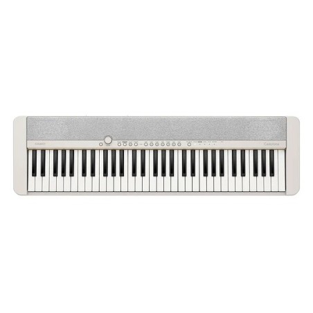 CASIO - Teclado CasioTone Blanco, incluye transformador