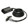 ROCKCABLE - Multipar 16 envíos - 4 retornos - 15 metros