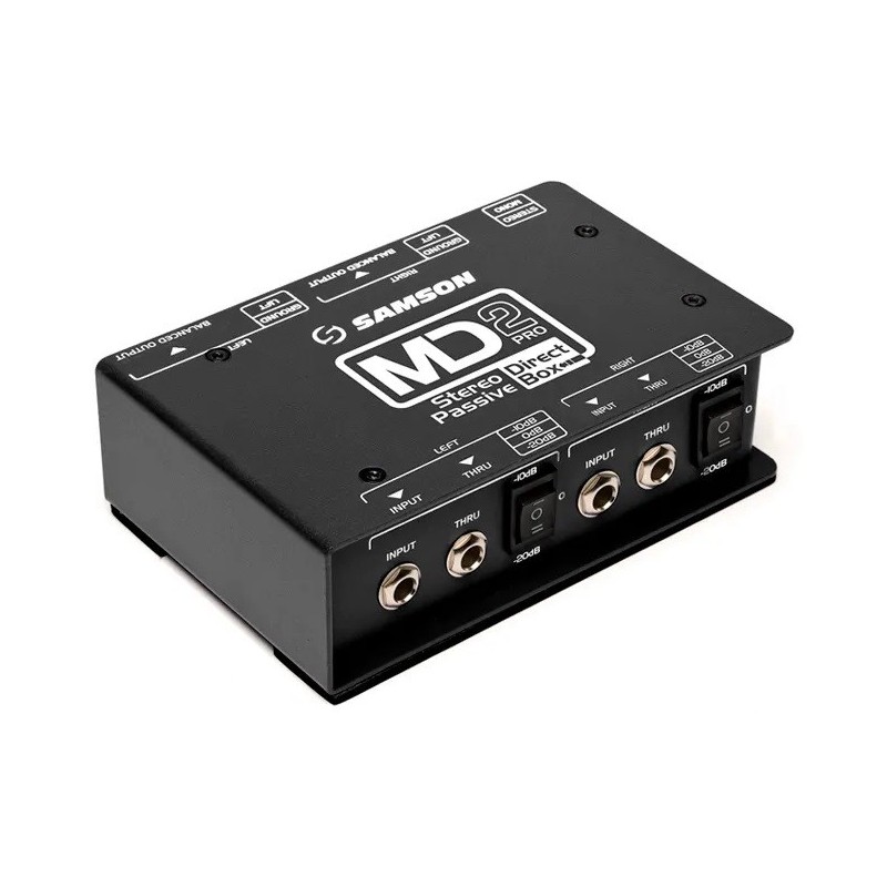 SAMSON MD2PRO Caja directa pasiva estéreo