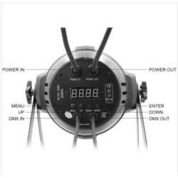 BIG DIPPER BD-LPC004HK KIT X 8 RGBW LED PAR KING 18X8W QUAD