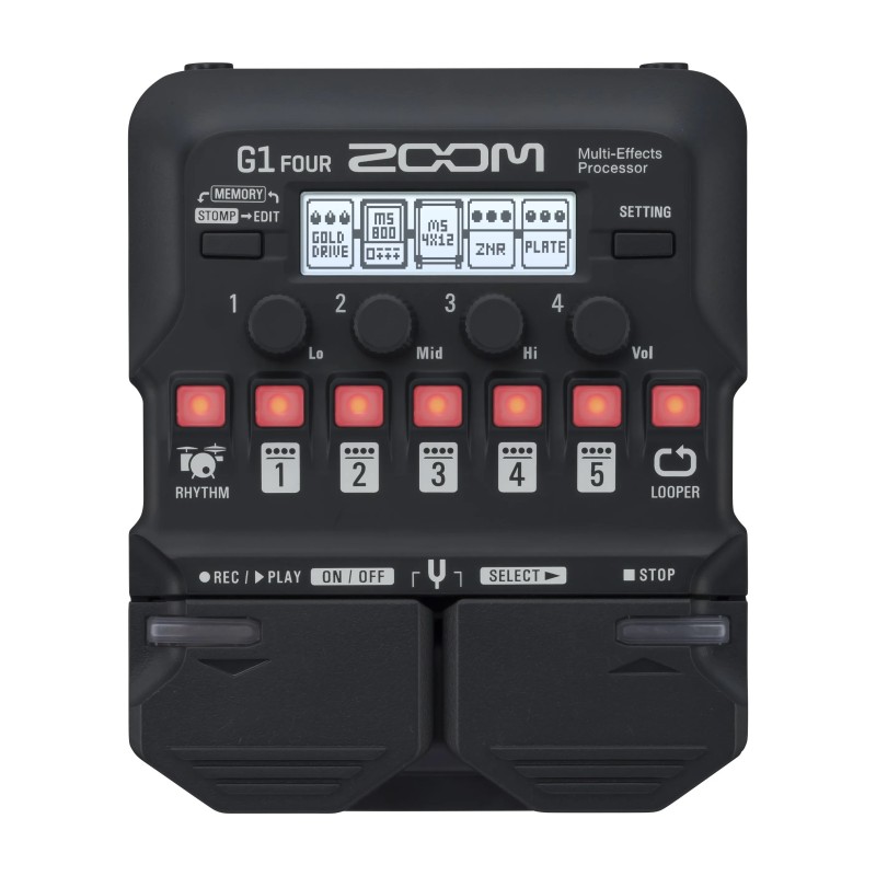 Zoom G1 FOUR Pedalera multiefecto