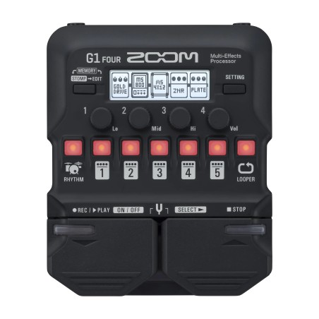 Zoom G1 FOUR Pedalera multiefecto