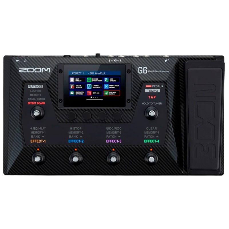 Zoom G6 Pedalera multiefecto