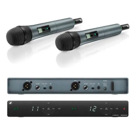 SENNHEISER XSW 1-835-B Micrófono inalámbrico de mano doble