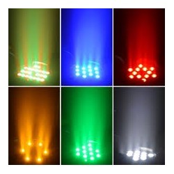 BT-P6003RGBWA PRO RGBWA LED PAR KING 60X3W BIG TOPPER