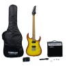 FREEMAN RIFF MASTER  Sunburst SRG-180F FMT Pack de guitarra eléctrica