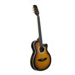 FREEMAN FRA95NCET Sunburst Guitarra eléctroacústica
