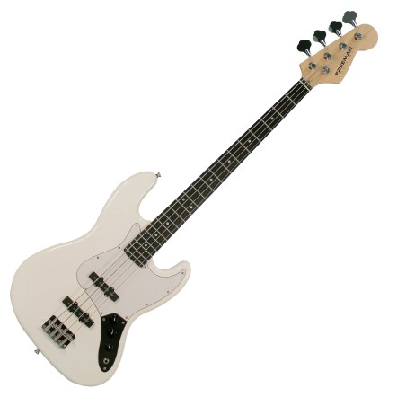 FREEMAN Bajo eléctrico  E81 Jazz Bass - White