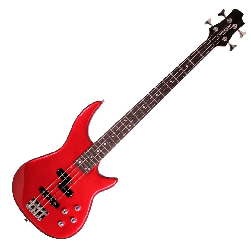 FREEMAN Bajo eléctrico E84 - Wine Red