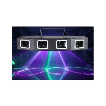 BIG TOPPER BT-LK1WRGBV LÁSER 4 SALIDAS RGB 500mWx2