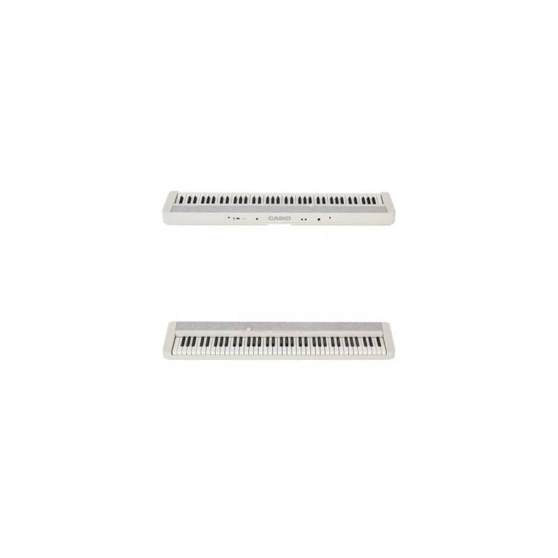 CASIO Teclado personal CT-S1-76WEC2 color blanco. 76 teclas incluye transformador