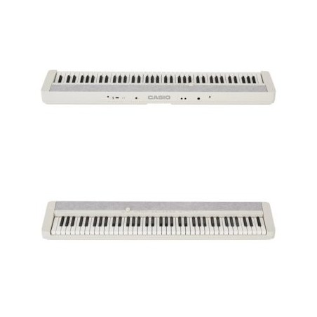 CASIO Teclado personal CT-S1-76WEC2 color blanco. 76 teclas incluye transformador