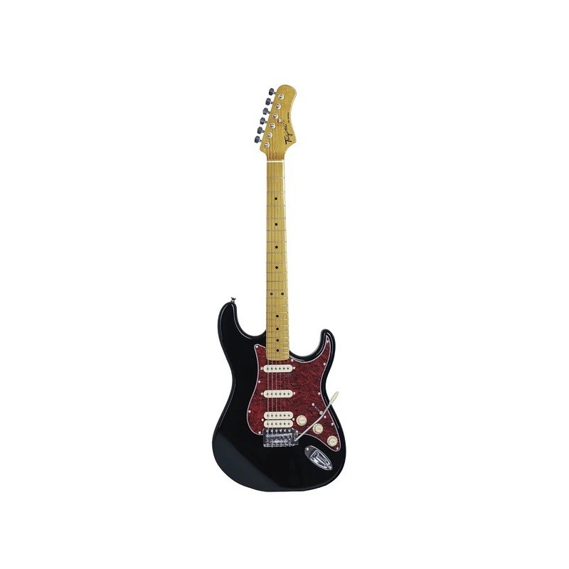 TAGIMA Guitarra Eléctrica Negra/Tortoise TG-540 BK-L/TT