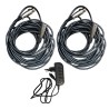 CIPRIANNI KIT AMPLIFICACION MIXER 8 CAN+ 2 CAJAS ACTIVA + BLUETOOTH