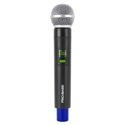 PROBASS MICROFONO DOBLE INALAMBRICO UF-224