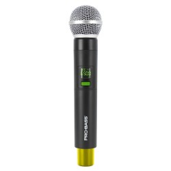 PROBASS MICROFONO DOBLE INALAMBRICO UF-224