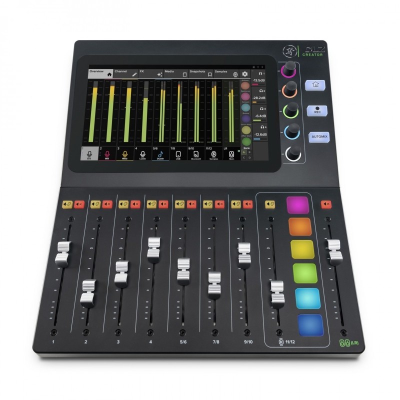 MACKIE Mezclador Digital para Podcast y Streaming DLZ Creator
