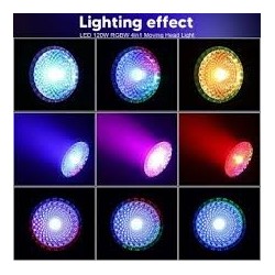BIG DIPPER BD-LM120 LED MOVING HEAD WASH 120W RGBW + RING