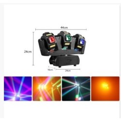 BIG TOPPER BT-TK300 TANK 300 12X10W RGBW + 12X5W AMBER