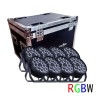 VLTG KIT CASE DE 8 PAR LED SLIM 18X12W RGBW