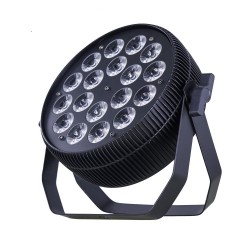 VLTG KIT CASE DE 8 PAR LED SLIM 18X12W RGBW
