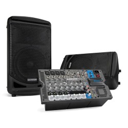 SAMSON Sistema Amplificación Portátil XP1000, Con Bluetooth