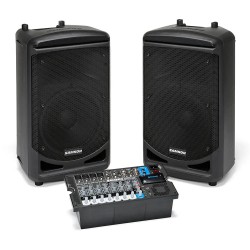 SAMSON Sistema Amplificación Portátil XP1000, Con Bluetooth