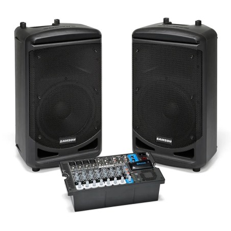 SAMSON Sistema Amplificación Portátil XP1000, Con Bluetooth