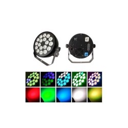 BIG TOPPER BT-P1808CK KIT 8 X PIXEL RGBW LED PAR SLIM 18X8W