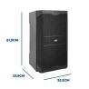 SKP Parlante Activo SKP DX12 750W RMS