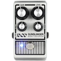 DOD Pedal de distorsión para guitarra GUNSLINGER