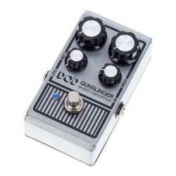 DOD Pedal de distorsión para guitarra GUNSLINGER
