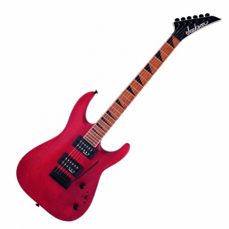 JACKSON Guitarra eléctrica JS Series Dinky Arch Top JS24 DKAM roja