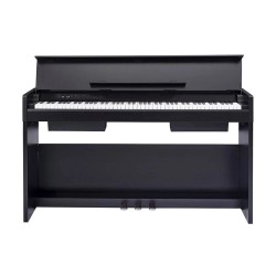 MEDELI Piano digital de 88 teclas CP203 negro con acción de martillo graduada (GAC)