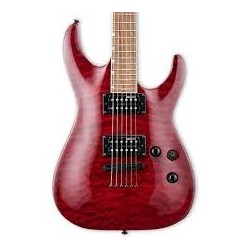 LTD Guitarra Eléctrica LTD MH-200QM NT See Thru Black Cherry