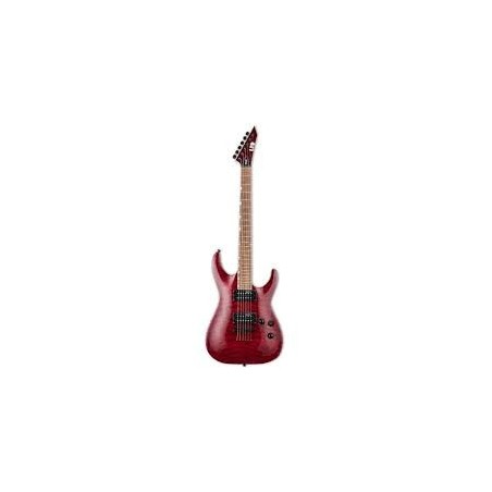 LTD Guitarra Eléctrica LTD MH-200QM NT See Thru Black Cherry