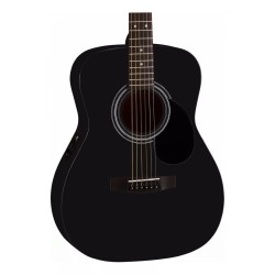 CORT Guitarra Acústica Black Satin AF510-BKS CORT AF510-BK