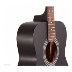 CORT Guitarra Acústica Black Satin AF510-BKS CORT AF510-BK