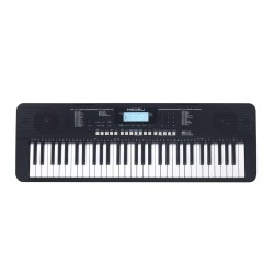 MEDELI Teclado de 5 octavas  MK110 BK 61 Teclas Sensitivas Color Negro