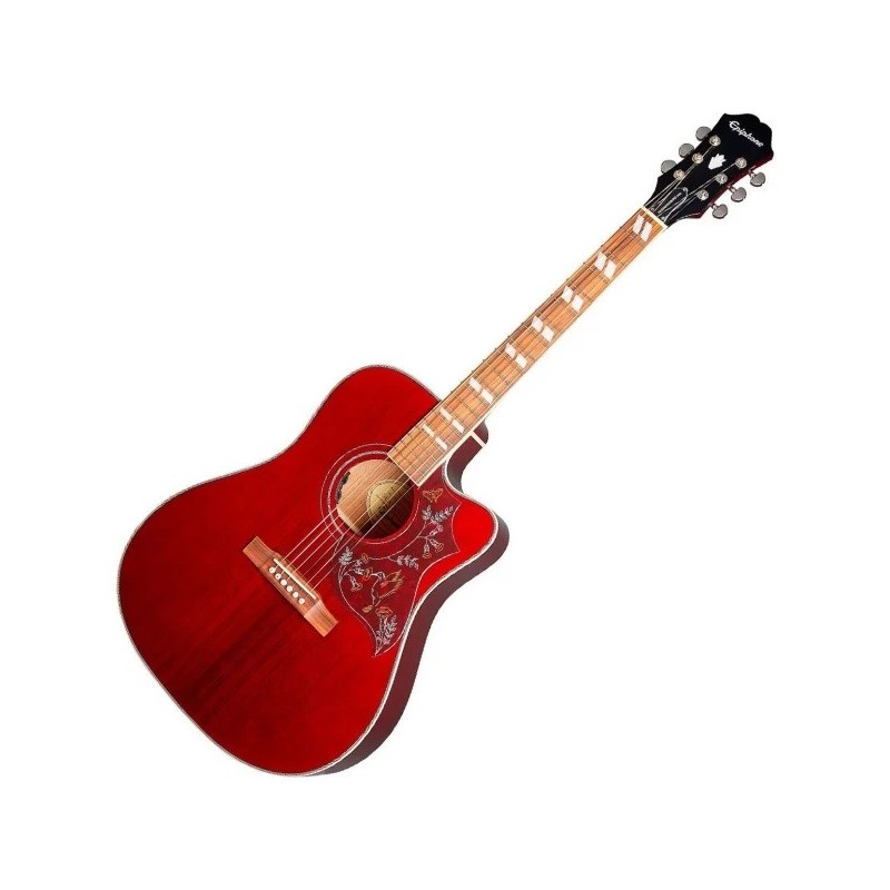 EPIPHONE Guitarra acústica Hummingbird pro EC Studio Limited Edition con corte